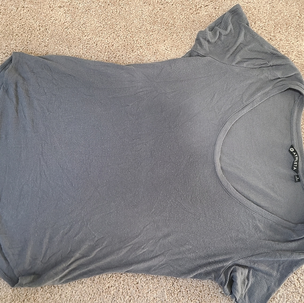 Athleta Soft Gray T-Shirt